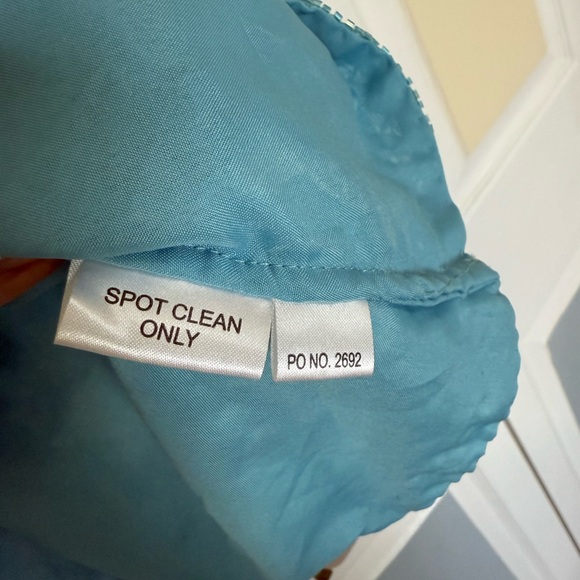 NWT Candlelight & Champagne Turquoise‎ Beaded Short Sleeved Blouse Plus Size 24W - Picture 8 of 10